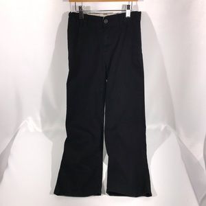 Black Chinos / Khaki Pants Adjustable Waist Sz 10